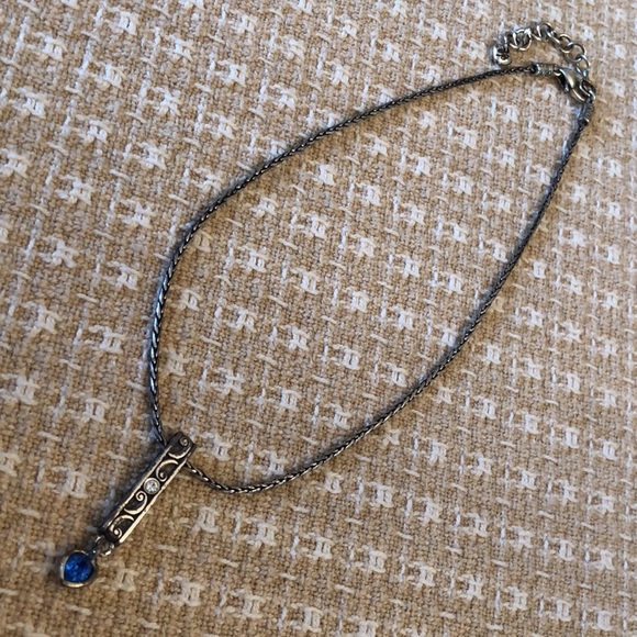 Brighton "A Day Of Love" Blue Swarovski Crystal  Pendant Necklace - Picture 3 of 16